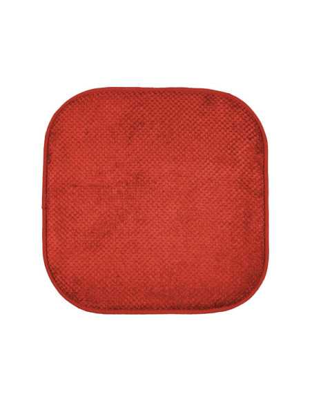 Cojín antideslizante para silla color naranja