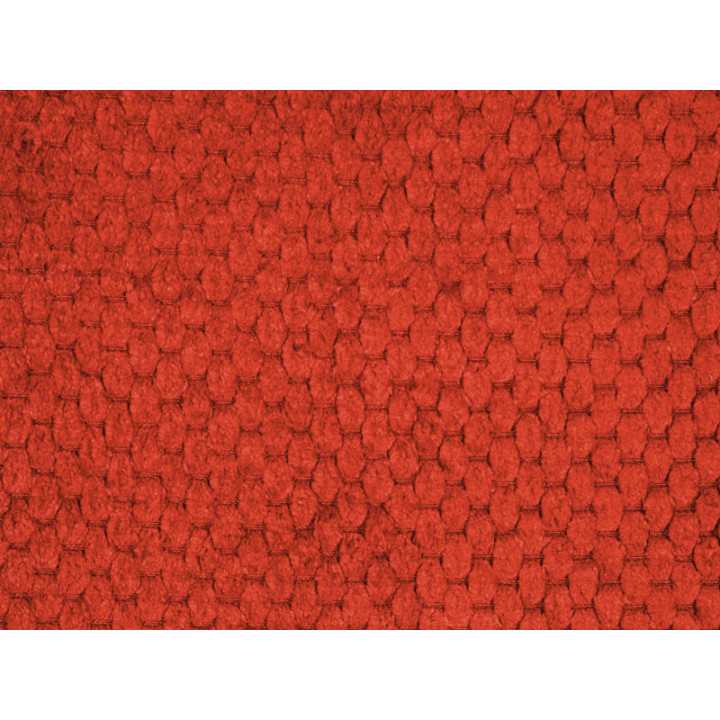 Detalle cojín antideslizante para silla color naranja