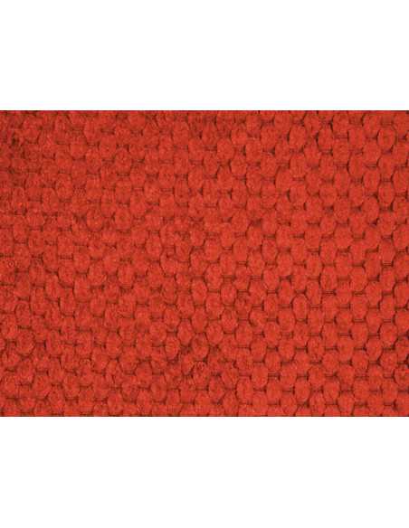 Detalle cojín antideslizante para silla color naranja