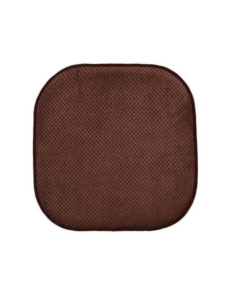 Cojín antideslizante para silla marrón