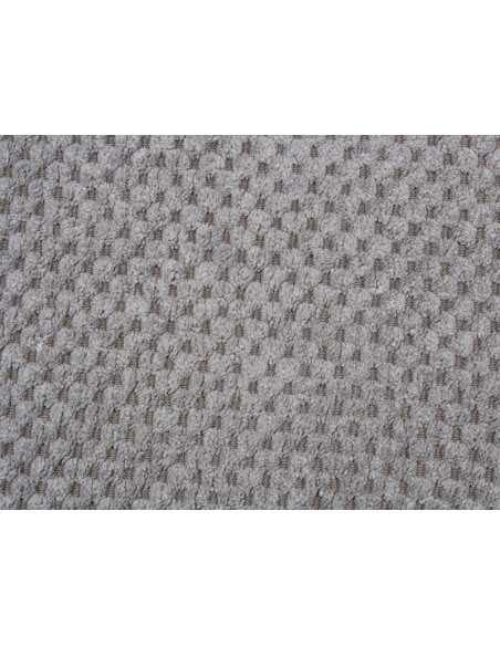 Detalle cojín antideslizante para silla gris