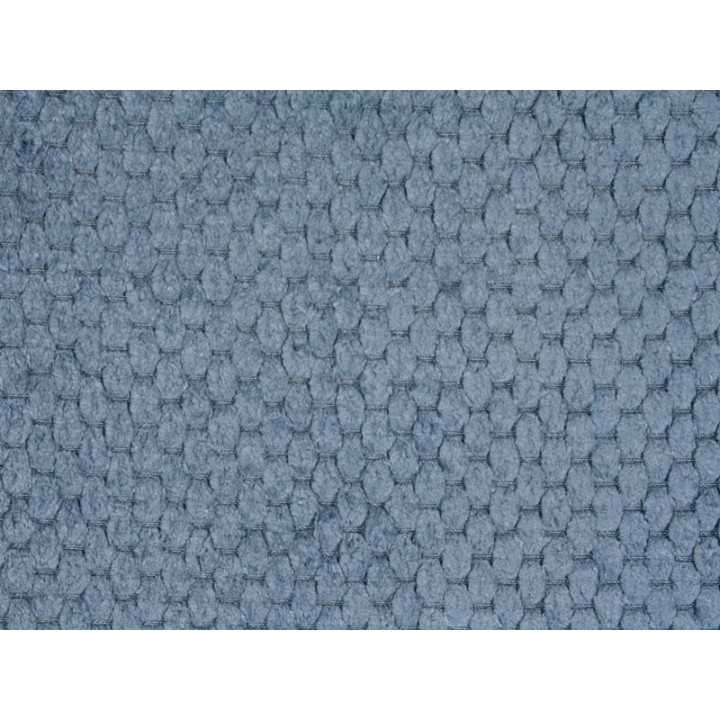 Detalhe almofada antiderrapante para cadeira azul