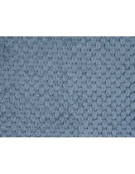 Detalle cojín antideslizante para silla azul