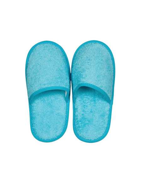 Zapatillas de andar por casa azul cielo