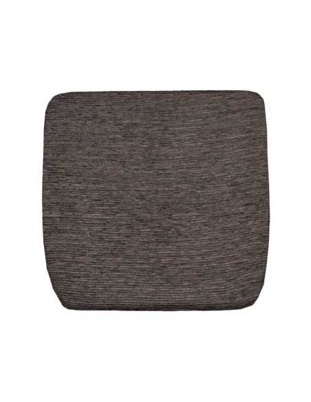 Cojín para silla marrón oscuro