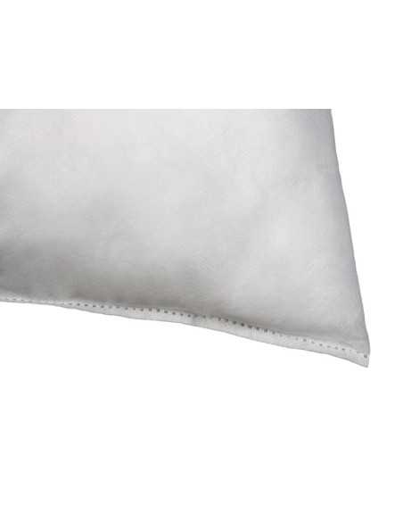 Canto acolchoado com almofada de algodão branco 