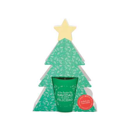 Vela de natal aromática