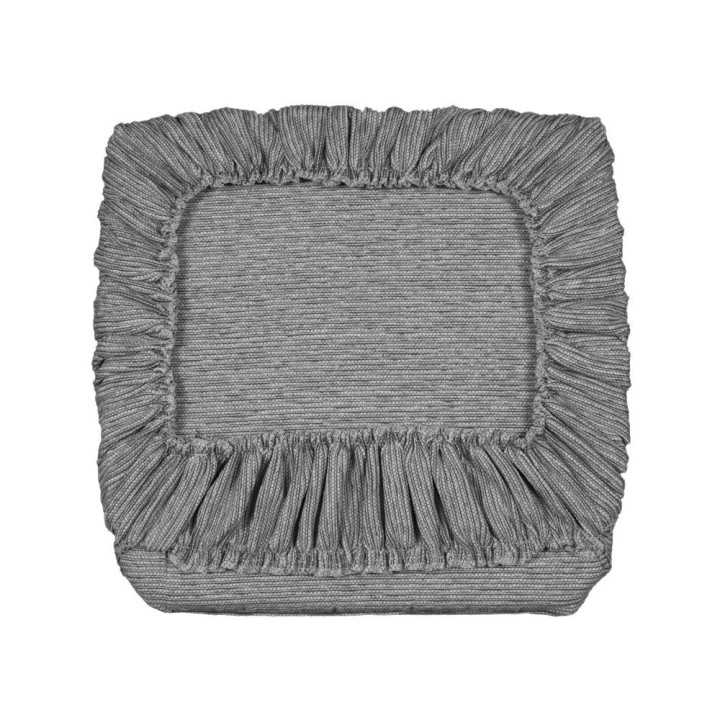Cojín para silla marrón oscuro