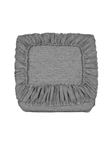 Cojín para silla marrón oscuro