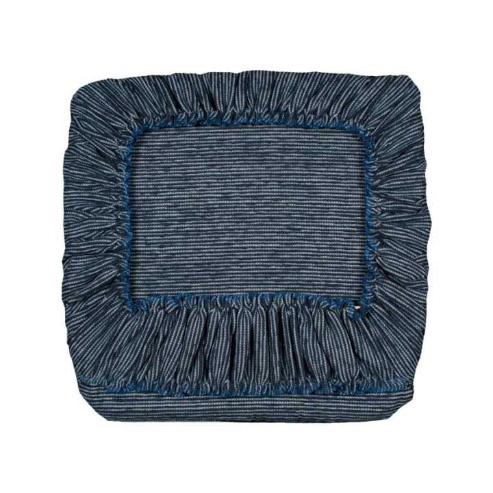 Cojín para silla marrón oscuro