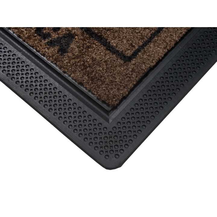 Tapete higiênico com borracha de poliamida