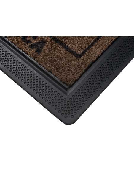 Tapete higiênico com borracha de poliamida