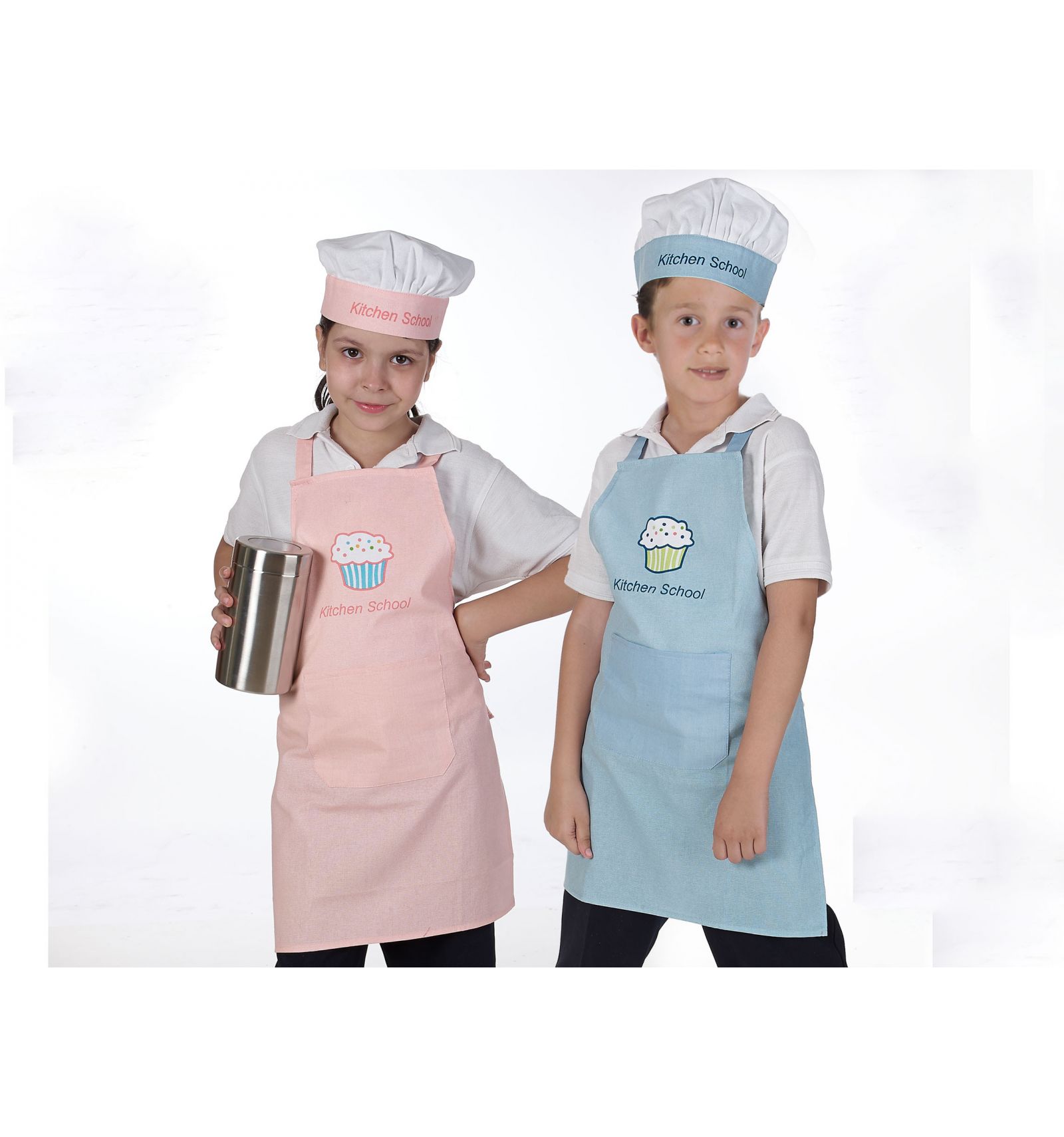 Delantal y Gorro Cocinero Infantil