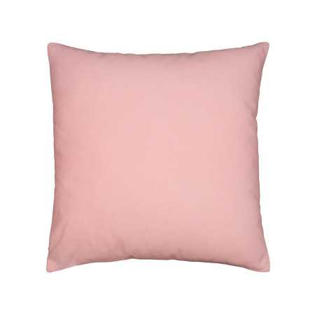 Almofada quadrada lisa cor de carne