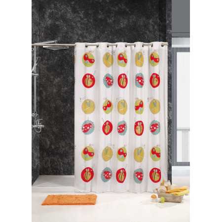 Cortina Baño Bichos