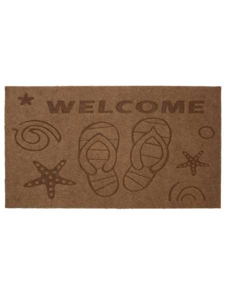 Felpudo de goma Welcome