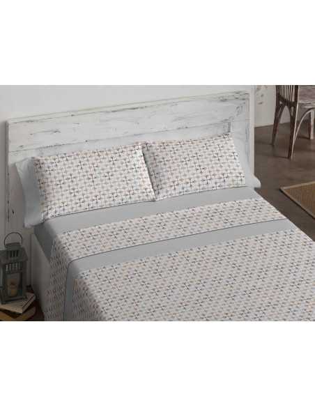 Conjunto de lençóis brancos burrito Mosaic