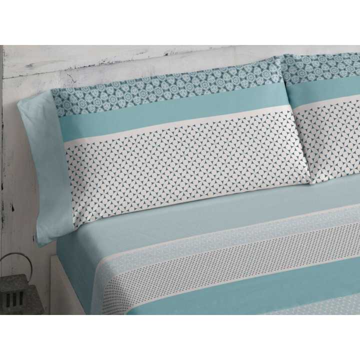 Conjunto de Lençol Burrito Branco Itaca