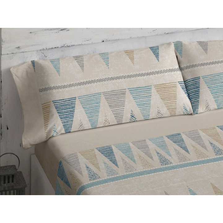 Conjunto de Lençol Burrito Branco Itaca