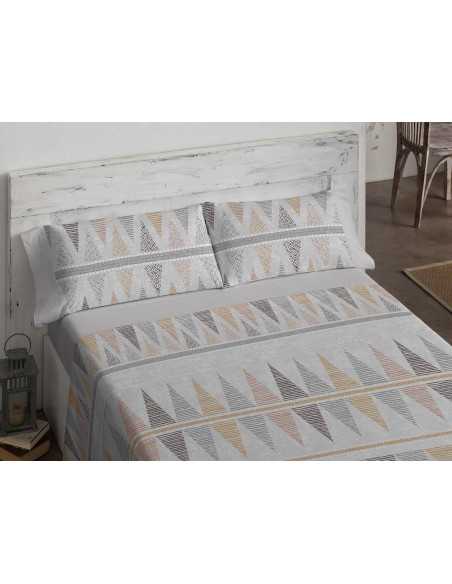 Conjunto de Lençol Burrito Branco Itaca