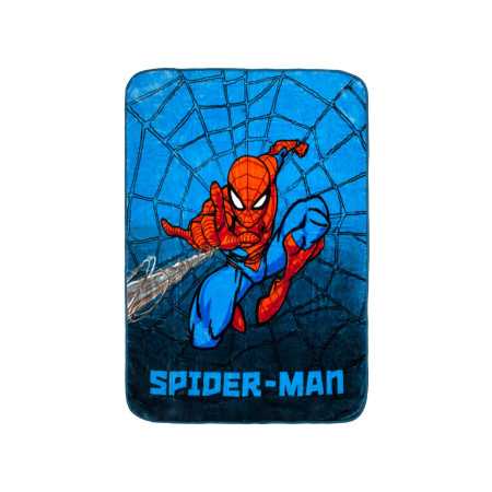Manta Terciopelo Spider-Man