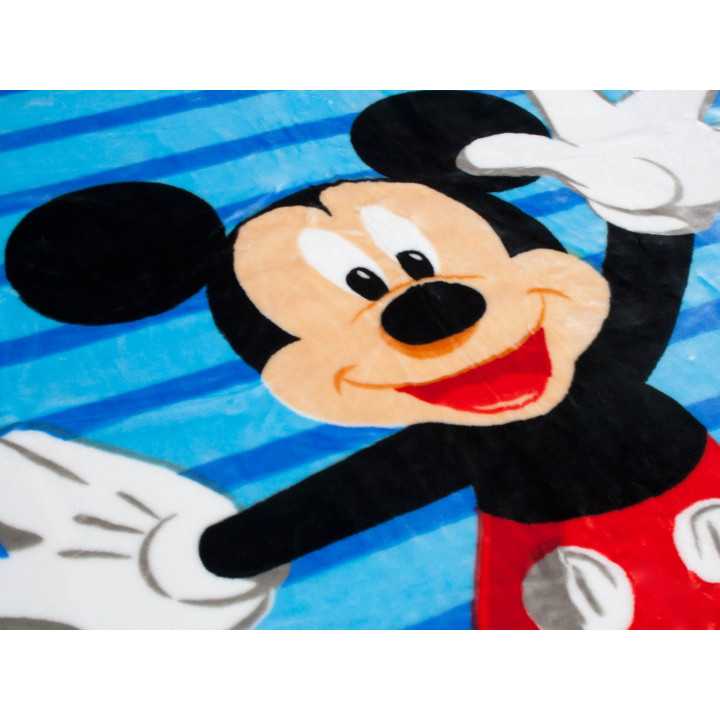 Manta Terciopelo Mickey Mouse