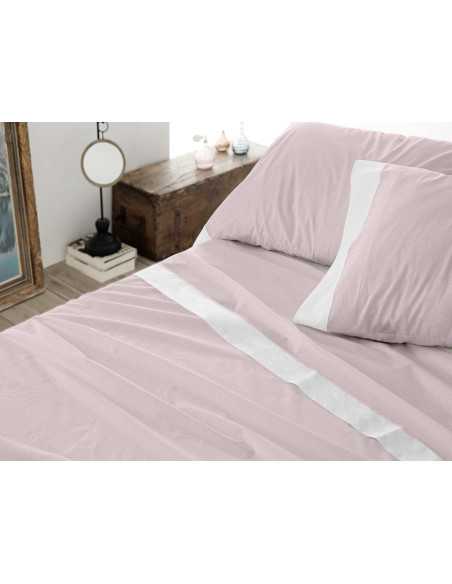 Juego de Sábanas Burrito Blanco 100% Algodón Dabria