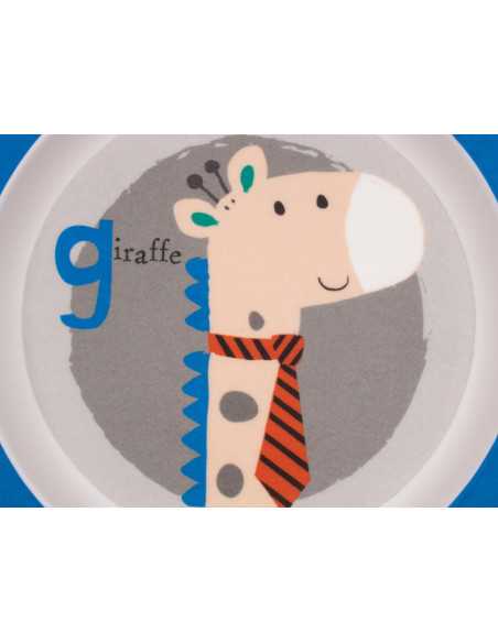 Juego de vajilla infantil 5 piezas Jirafa