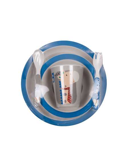 Juego de vajilla infantil 5 piezas Jirafa