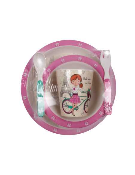 jogo de jantar infantil 5 peças París
