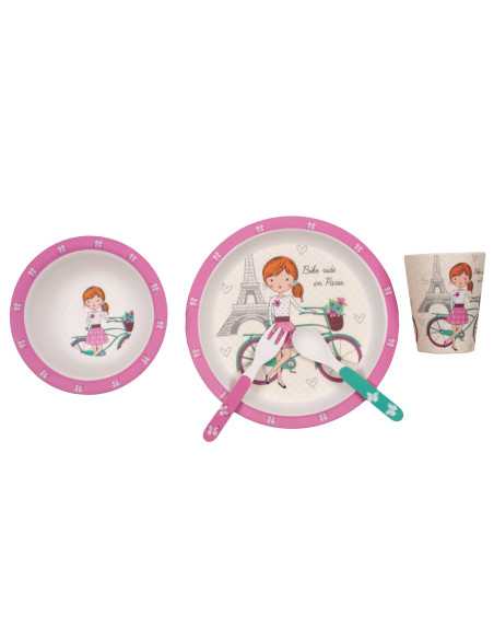jogo de jantar infantil 5 peças París