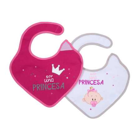 Babero Princesa 2 piezas