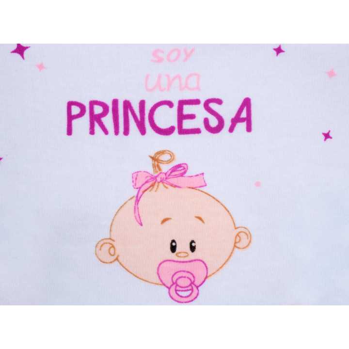babador princesa 2 peças