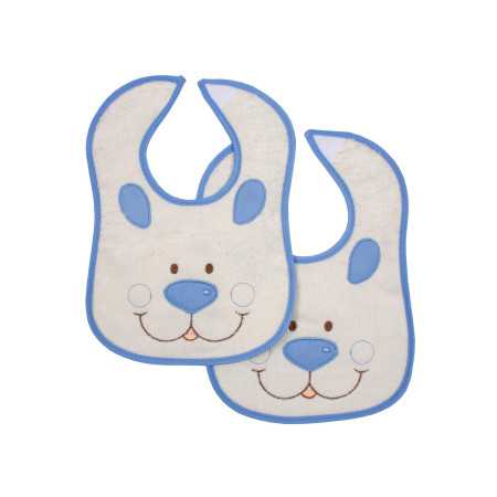 Babador cara de urso 2 peças