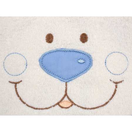 Babador cara de urso 2 peças 2