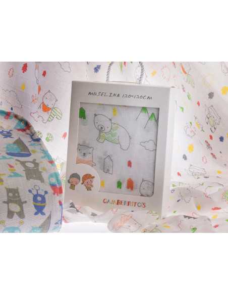 gaze de musselina Jurásico