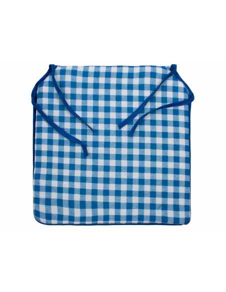 Almofada de cadeira Vichy Pack 2