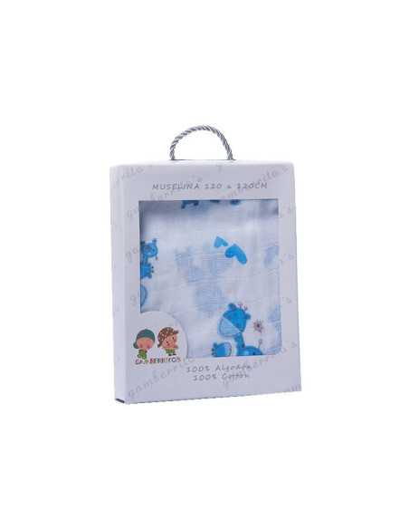 Gaze de musselina Girafa