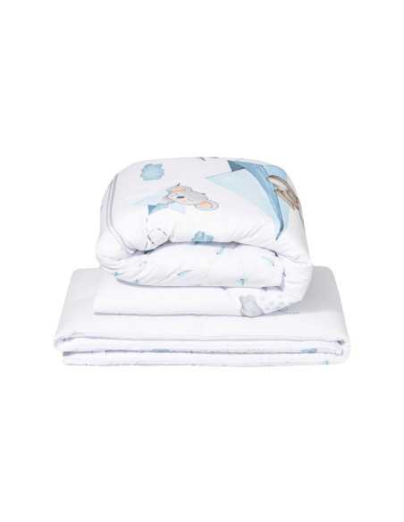 Capa de edredon com enchimento e protetor Paper Plain