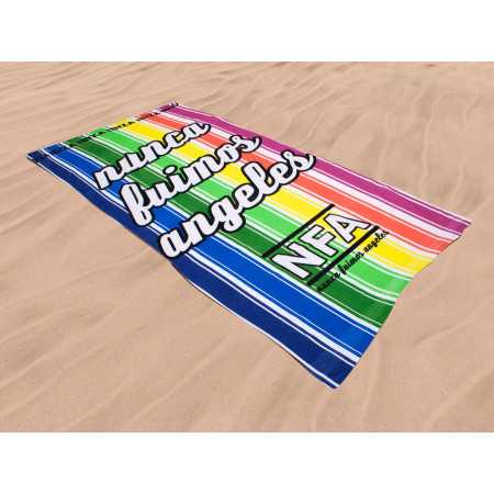 Toalla Playa Angeles 100% Algodón| Toalla rizo playa |Revitex