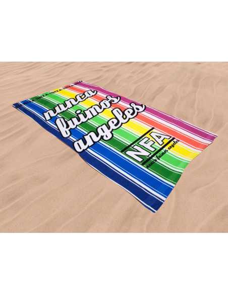 Toalla Playa Angeles 100% Algodón| Toalla rizo playa |Revitex