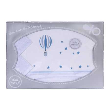 Juego de sábanas Cuna Globo| Sábanas cuna 100% algodón | Revitex 2