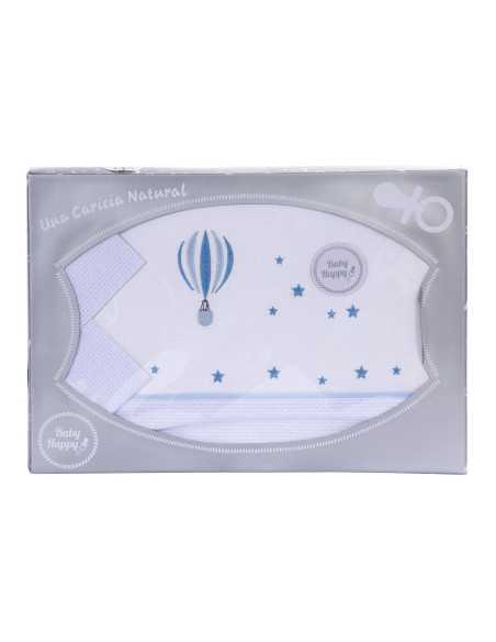 Conjunto de folhas de berço Balão| Lençóis de algodão para berço | Revitex