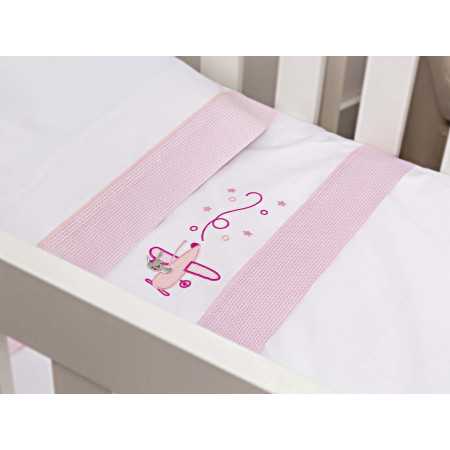 Juego de sábanas Cuna Aeroplano| Sábanas cuna 100% algodón | Revitex