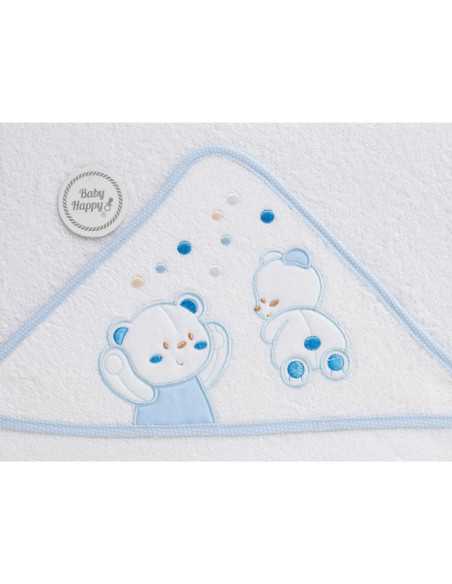 Capa Baño Infantil Ositos| Toalla algodón | Revitex online