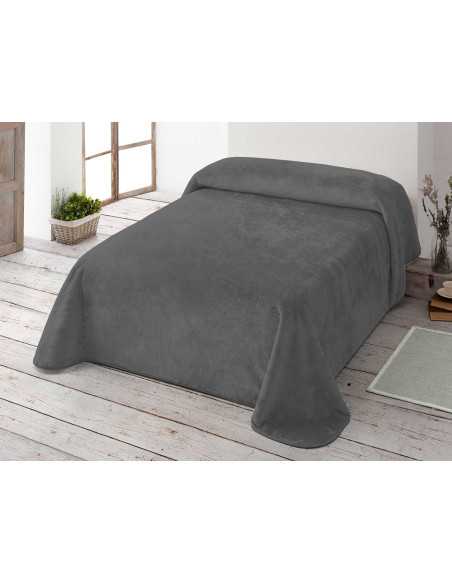 Manta Terciopelo lisa | Manta invierno dormitorio | Revitex online