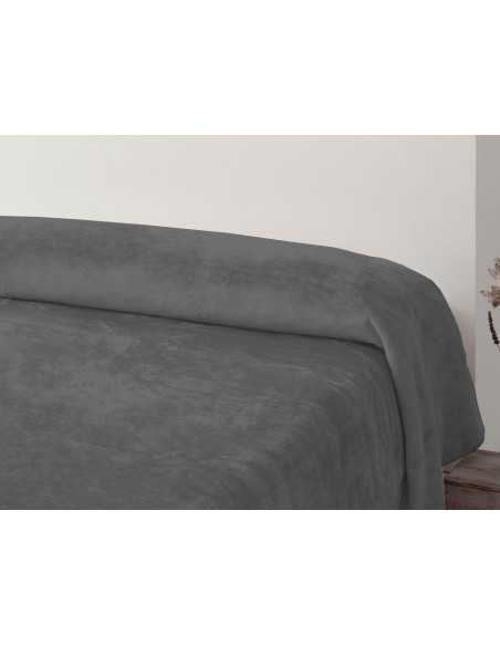 Manta Terciopelo lisa | Manta invierno dormitorio | Revitex online