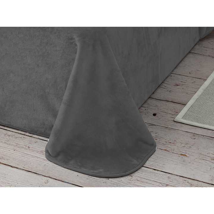 Manta Terciopelo lisa | Manta invierno dormitorio | Revitex online