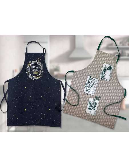 Delantal cocina Home| Mandil original con diseño elegante| Revitex