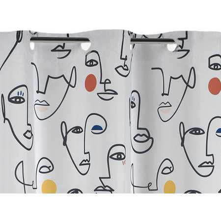 Cortina Baño Miradas | Cortina bañera barata | Revitex online 2